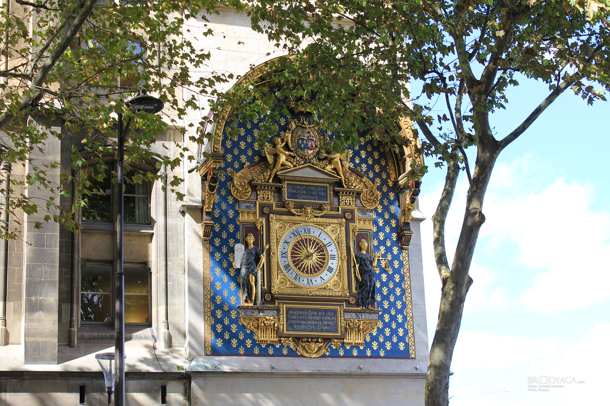 Tour de l`Horloge du palais de la Cité, Boulevard du Palais, Paris